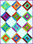 Fabric Rainbow Ripples