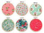 Pattern Embroidery Hoops