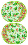 Fabric Round Reversible Placemats