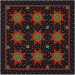 Fabric Seasonal Stars-Fall