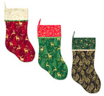 Pattern Sleigh Bells Stockings