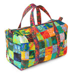 Fabric Patchwork Duffle