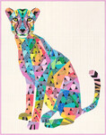 Fabric Cheetah Abstractions