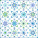 Fabric Mosaic Star