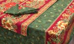 Fabric Tablecloth, Runner and Napkins
