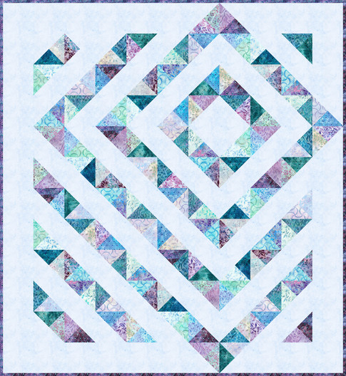 Granny Squares Quilt Free Pattern: Robert Kaufman Fabric Company