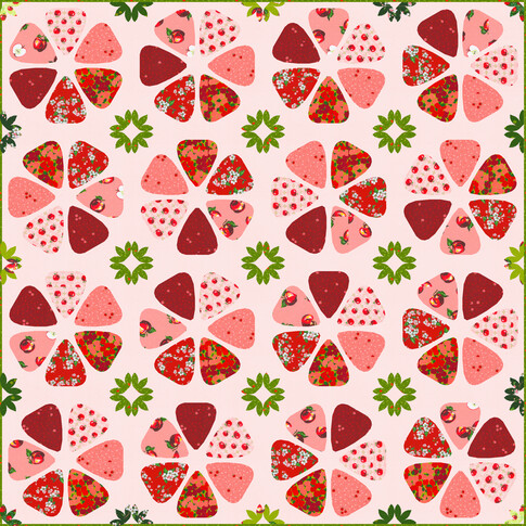 Berry Blossoms Quilt
