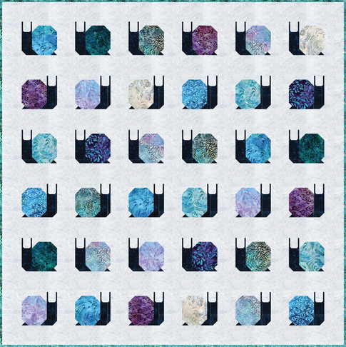 Garden Snails Quilt