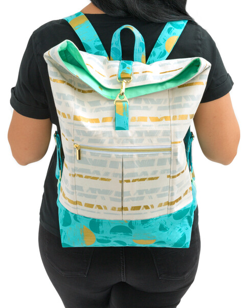 Range Backpack Designer Pattern: Robert Kaufman Fabric Company