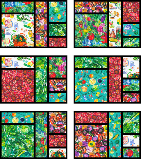 Charming Panels Free Pattern: Robert Kaufman Fabric Company