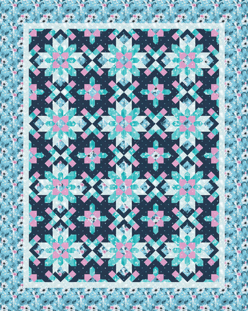 Rosettes Designer Pattern: Robert Kaufman Fabric Company