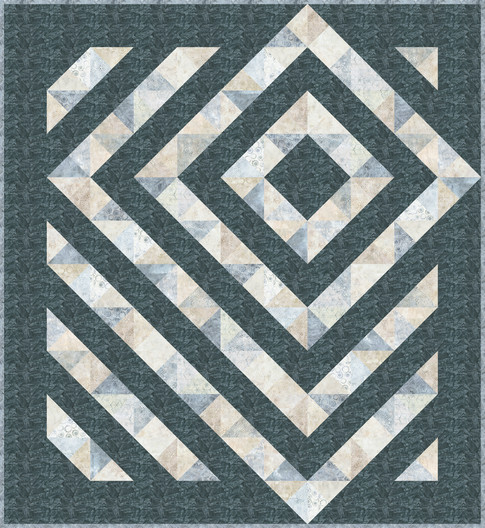 Four Patch Charm Quilt