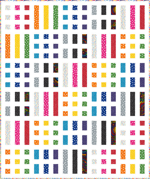 Dot and Dash Designer Pattern: Robert Kaufman Fabric Company