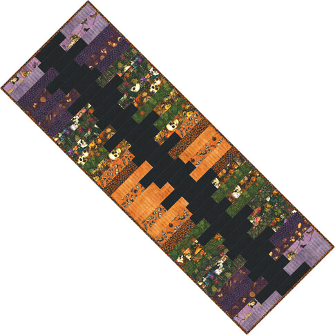 Stacked Strips Runner