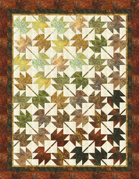 Free Maple Leaf Quilt Block Inspired Patterns - Free Printable