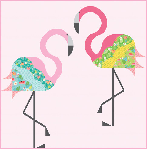 Mod Flamingos