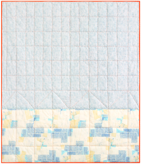 Friedlander Lawn Whole(ish)-Cloth Quilt