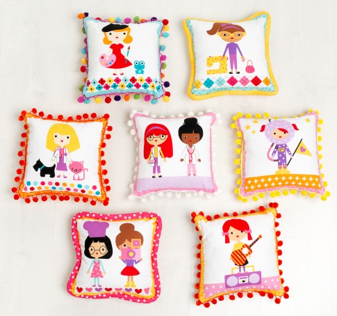 Pom Pom Pillows
