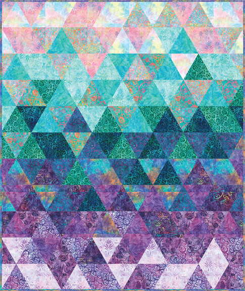 Triangle Fade Designer Pattern: Robert Kaufman Fabric Company