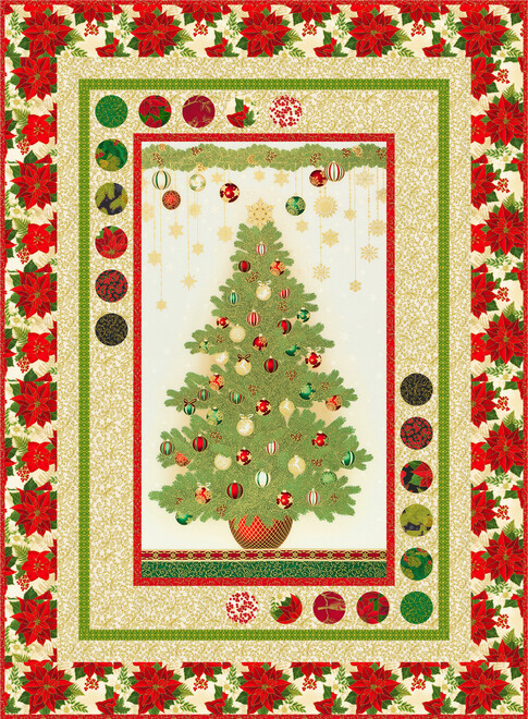 Robert Kaufman Fabrics from Holiday Flourish 45cmx54cm