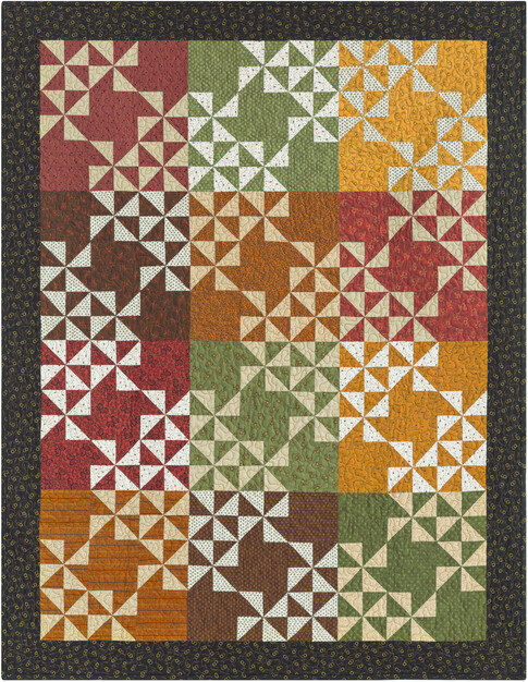 Robert Kaufman Fabrics: Stone Bridge by Jill Shaulis: Cotton Quilting Fabric