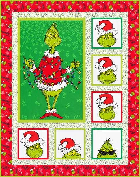 Christmas Pups Baby Quilt Kit - Holiday Quilting at Weekend Kits