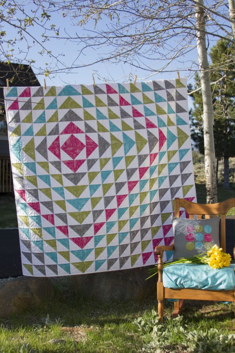 Sassy Squares Designer Pattern: Robert Kaufman Fabric Company