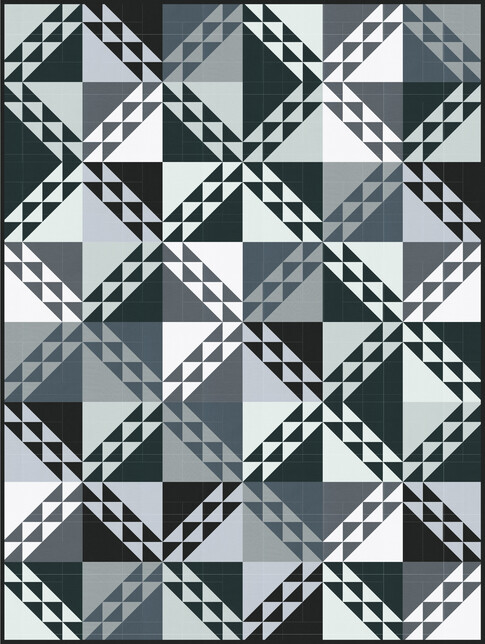 Shattered Free Pattern: Robert Kaufman Fabric Company