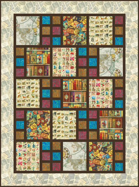 Love Those Panels Designer Pattern: Robert Kaufman Fabric Company