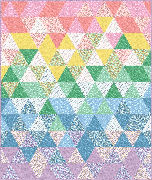 Triangle Fade Designer Pattern: Robert Kaufman Fabric Company