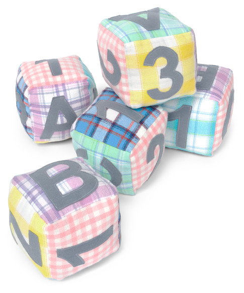 ABC 123 Blocks Free Pattern: Robert Kaufman Fabric Company