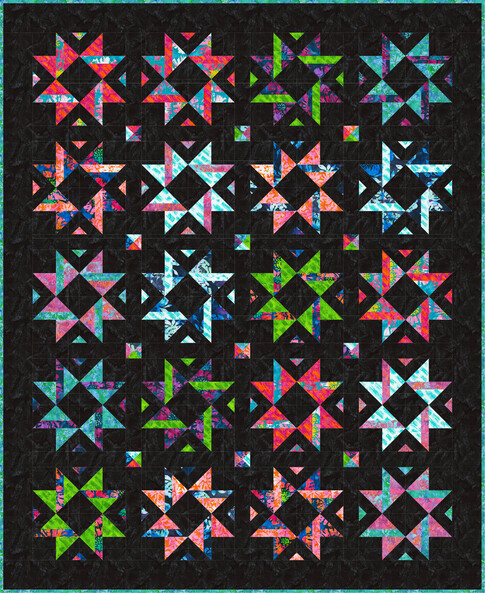 Striped Ribbon Star
