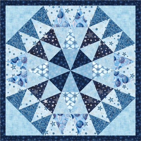 Winter's Granduer Mini Quilt 2