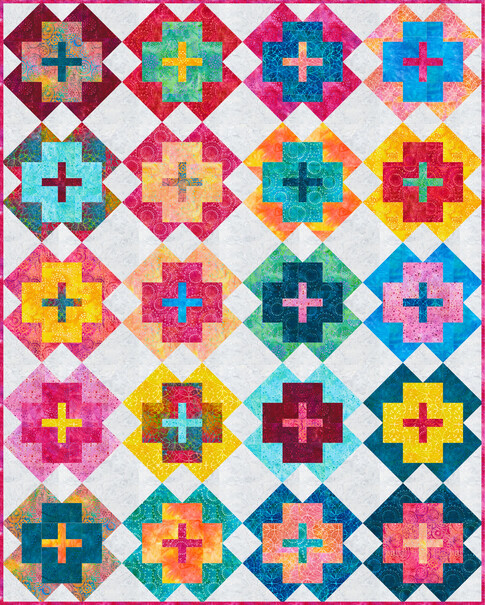 Colorful Horizon Quilt Pattern, Quilt Tutorials, Missouri Star Quilt Co.