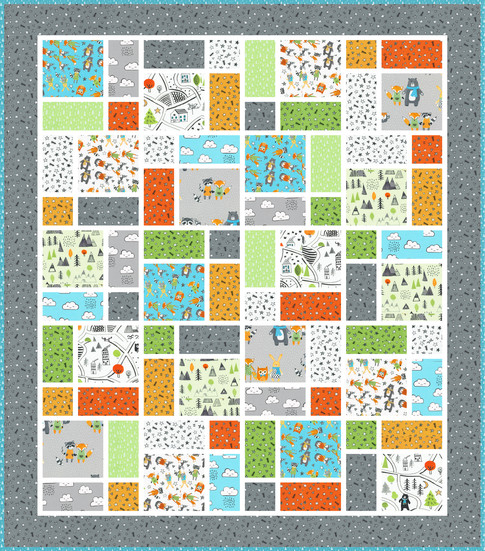 Neighborhood Free Pattern: Robert Kaufman Fabric Company