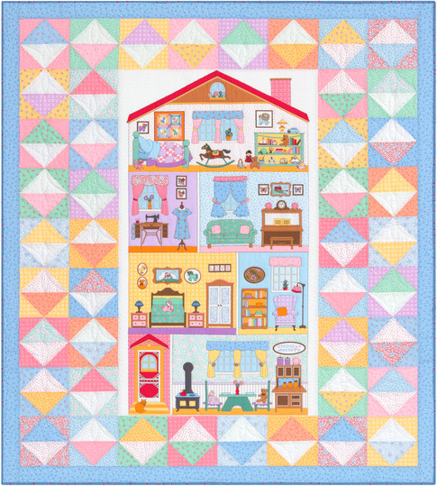 fabric dollhouse pattern free