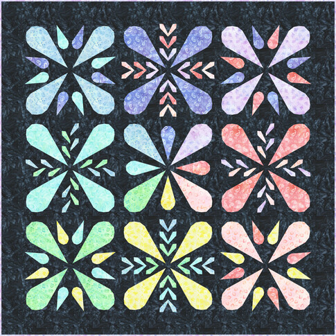 Patchwork Petals Quilt