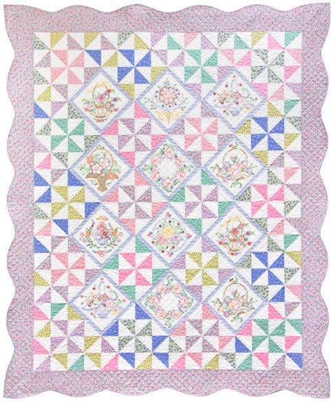 Pinwheel Posies - Multi Colorstory