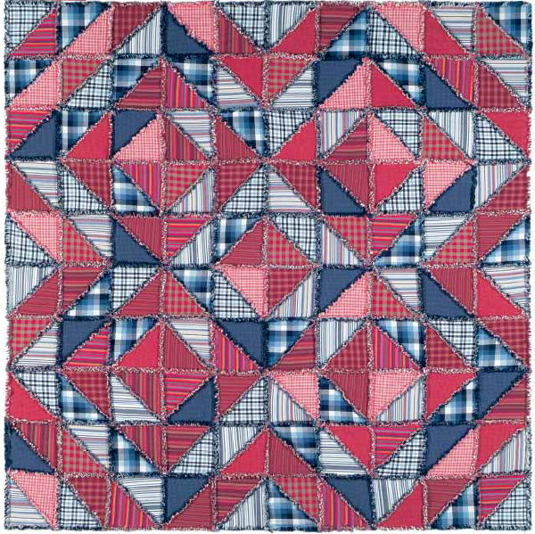 Zig Zag Rag Quilt