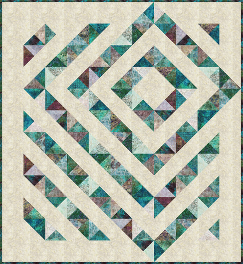 Four Patch Charm Quilt