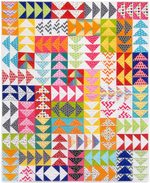 Remixed Geese Free Pattern: Robert Kaufman Fabric Company