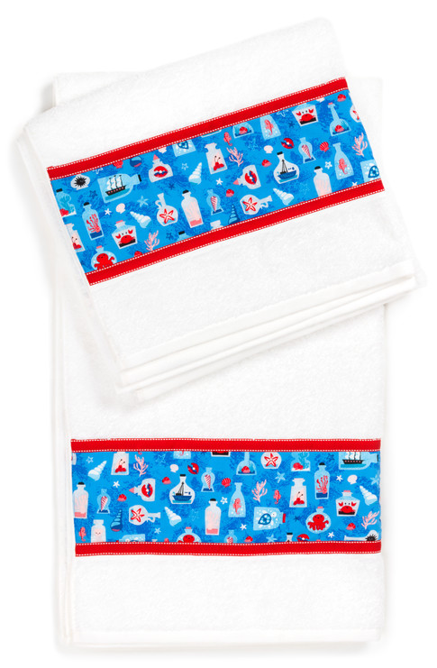 Embellished Towels