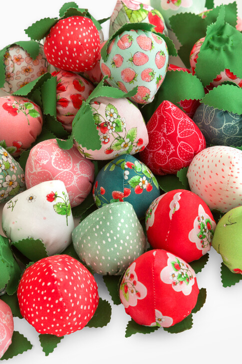 Fabric Strawberries