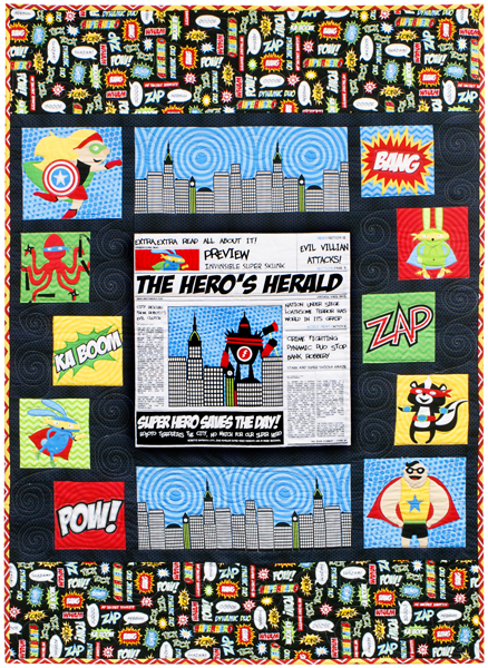 Superhero Quilt