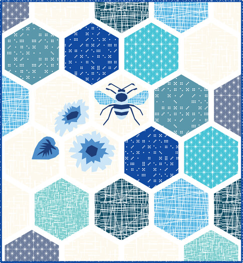 Honeycomb Designer Pattern Robert Kaufman Fabric Company