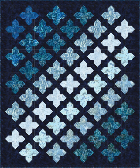 Color Cascade Free Pattern: Robert Kaufman Fabric Company