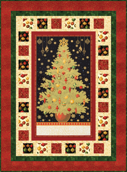 Christmas sales quilt panels