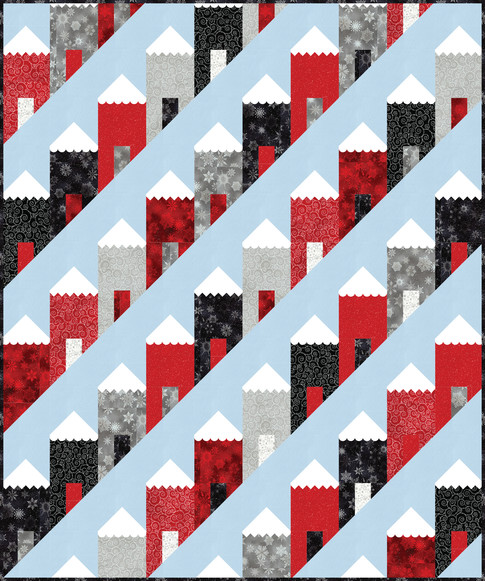 painted ladies quilt kit