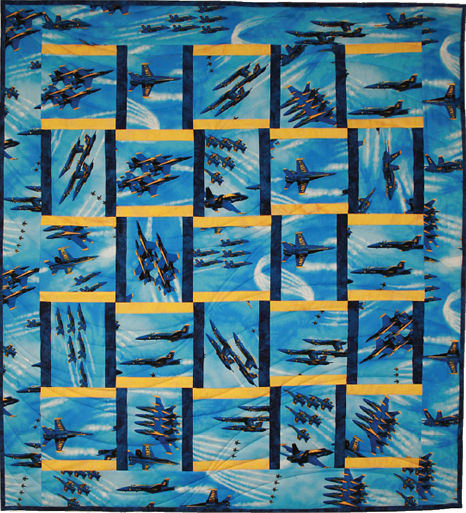 Blue Angels Quilt