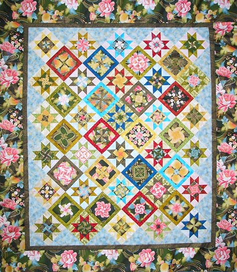 Kensington Kaleidoscope Designer Pattern Robert Kaufman Fabric